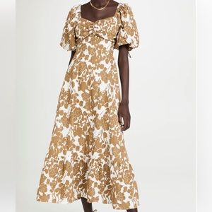 English Factory Floral Print Maxi Dress - Size M